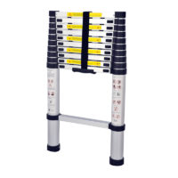 aluminium telescopic ladder